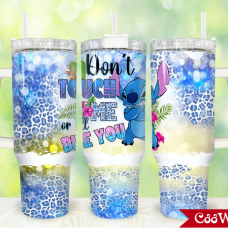 Cartoon Characters Cartoon Flowers  30oz or 40oz Stainless Steel Tumbler With Handle QDH