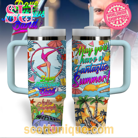 New Summer Fantastic Dave Matthews Band 30oz or 40oz Stainless Steel Tumbler With Handle QDH