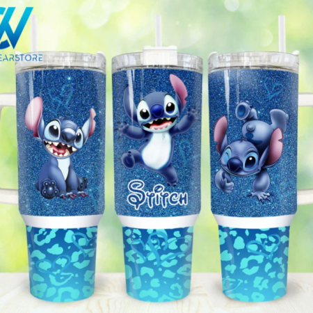 Cartoon Characters  Cartoon Glitter  30oz or 40oz Stainless Steel Tumbler With Handle QDH