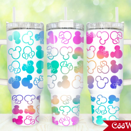 Movies Characters Cartoon Characters 30oz or 40oz Stainless Steel Tumbler With Handle QDH