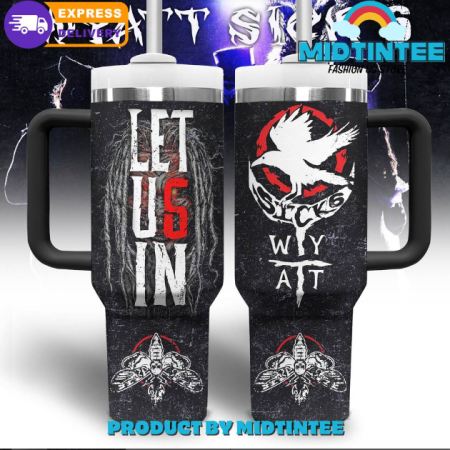 Bray Wyatt Let Us In 30oz or 40oz Stainless Steel Tumbler With Handle QDH