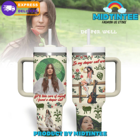 Kacey Musgraves Country Singer 30oz or 40oz Stainless Steel Tumbler With Handle QDH