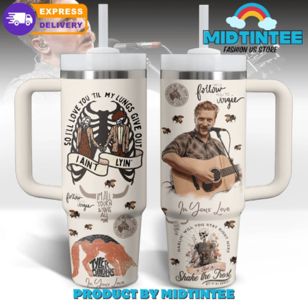Tyler Childers American Country Singer Special 30oz or 40oz Stainless Steel Tumbler With Handle QDH