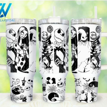 Movies Characters Halloween Characters Horror 30oz or 40oz Stainless Steel Tumbler With Handle QDH