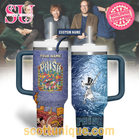 Phish Band Summer Tour 2024 30oz or 40oz Stainless Steel Tumbler With Handle QDH