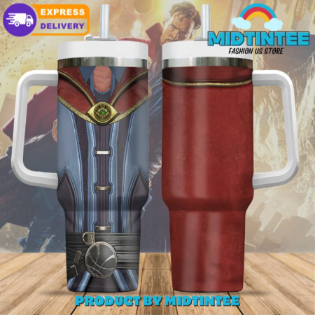 Marvel Dr Strange Custom 30oz or 40oz Stainless Steel Tumbler With Handle QDH