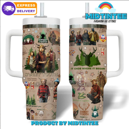 Sweet Tooth It Ends Where It Began 30oz or 40oz Stainless Steel Tumbler With Handle QDH