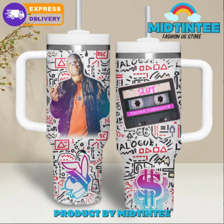 Too Short American Rapper Trunk Tuesdays 30oz or 40oz Stainless Steel Tumbler With Handle QDH