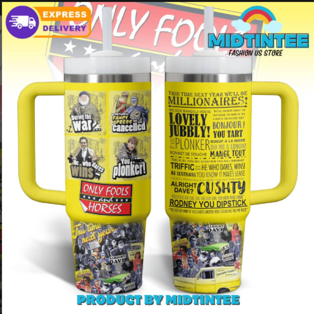 Only Fools And Horses TV Series 30oz or 40oz Stainless Steel Tumbler With Handle QDH