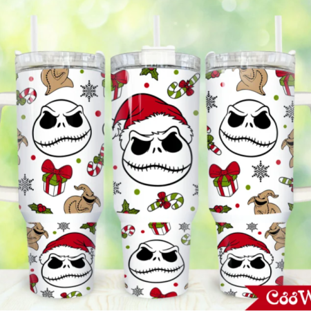 Christmas Characters Christmas 30oz or 40oz Stainless Steel Tumbler With Handle QDH