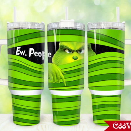 Christmas Merry Christmas Cartoon Christmas 30oz or 40oz Stainless Steel Tumbler With Handle QDH
