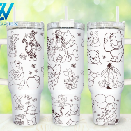 Movies Characters Cartoon Characters  Magic Cartoon 30oz or 40oz Stainless Steel Tumbler With Handle QDH