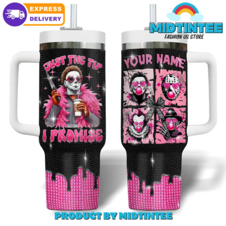 Horror Movies Special Custom Name 30oz or 40oz Stainless Steel Tumbler With Handle QDH