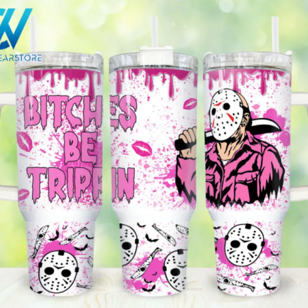 Movies Characters Horror Characters Horror Halloween 30oz or 40oz Stainless Steel Tumbler With Handle QDH