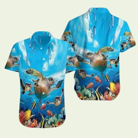 Sea Turtle Hawaiian Shirt