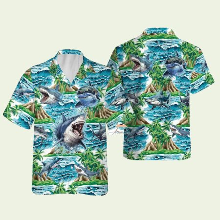 Shark Hawaiian Shirt