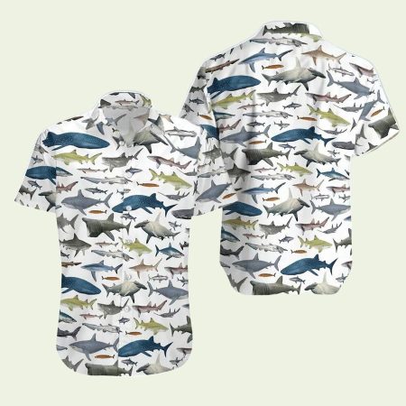 Shark Aloha  Hawaiian Shirt
