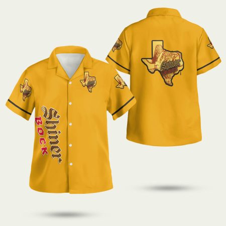 Shiner Bock Beer Hawaiian Shirt