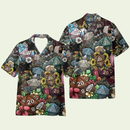 Dice Luck Is In Small Things Hawaiian Shirt