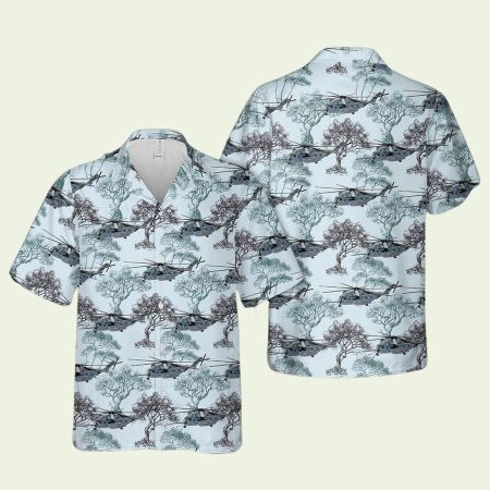 Sikorsky Ch 53E Super Stallion Of Hm 12Sea Dragons Us Navy Hawaiian Shirt