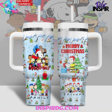 Snoopy Merry Christmas Special  30oz 40 oz Tumbler With Handle HG Cup