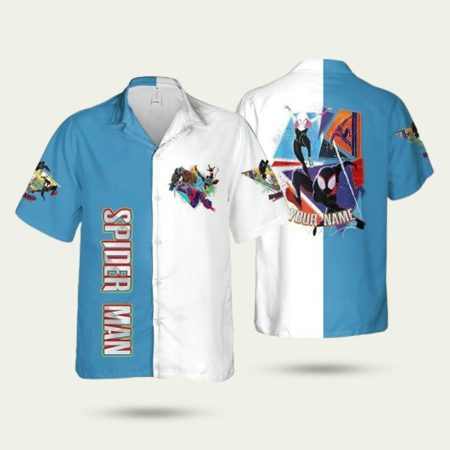 Spider Man Across The Spider Verse Super Heroes Hawaiian Shirt