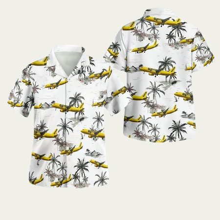 Spirit Airlines Airbus A3191 Hawaiian Shirt