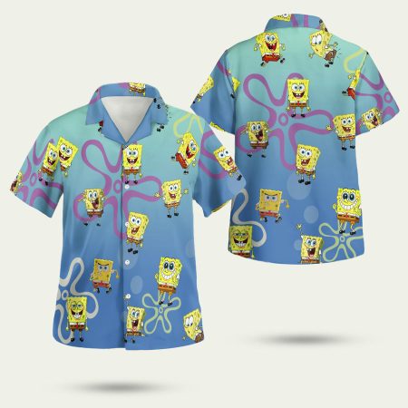 Sponge Bob 1 Hawaiian Shirt