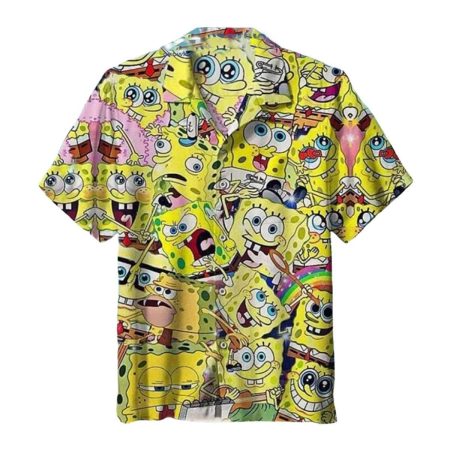 Spongebob Cartoon Emotions Hawaiian Shirt
