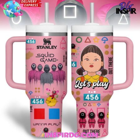 Squid Game Limited Edition  30oz 40 oz Tumbler With Handle HG Cup
