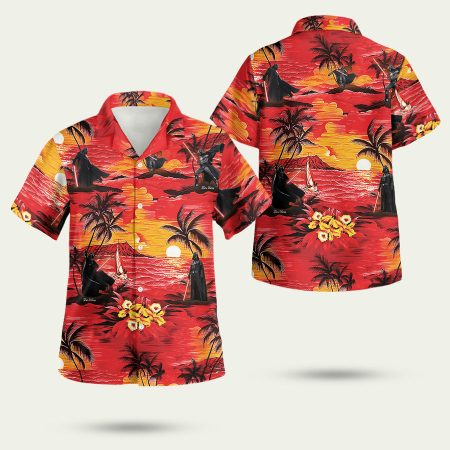 Star wars darth vader sunset Hawaiian Shirt