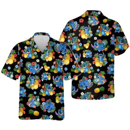 Stitch Disney Tropical Beach Hawaiian shirt