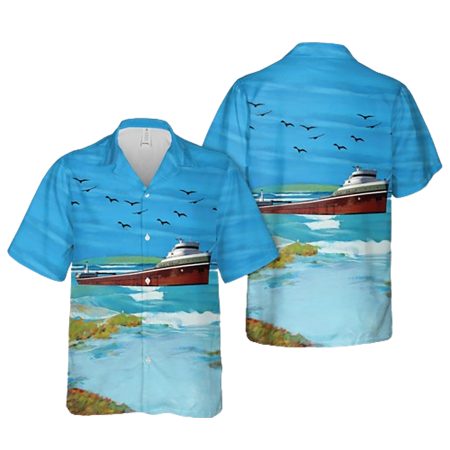 Straight Decker Edward L Ryerson Hawaiian Shirt