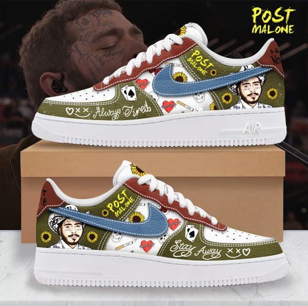 Post Malone Air Low-Top Sneakers Shoes For Men And Women