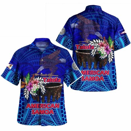 Talofa American Samoa Kava Bowl Hawaiian Shirt