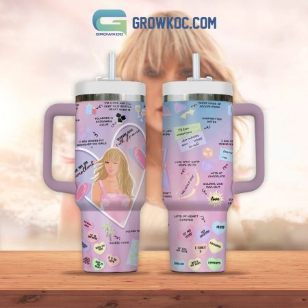 Taylor Swift Cupid Made Me Do Valentine 30oz or 40oz Stainless Tumbler With Handle NVA