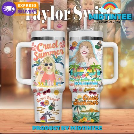 Taylor Swift Music Summer  30oz or 40oz Tumbler With Handle HG