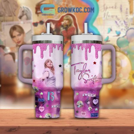 Taylor Swift Swiftie Pink 30oz or 40oz Stainless Tumbler With Handle NVA