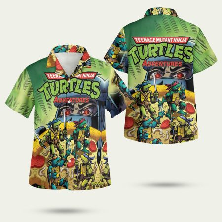 Teenage Mutant Ninja Turtles Adventures Hawaiian Shirt