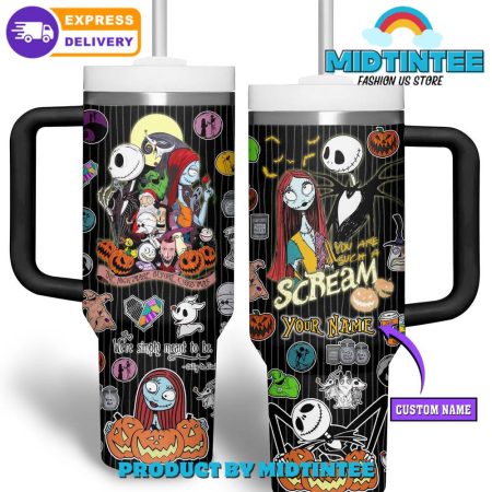 The Pumpkin King’s Customized  30oz or 40oz Tumbler With Handle HG