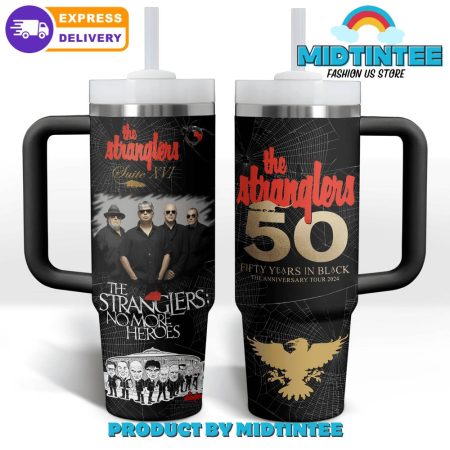 The Stranglers 50th The Anniversary Tour 2024  30oz or 40oz Tumbler With Handle HG