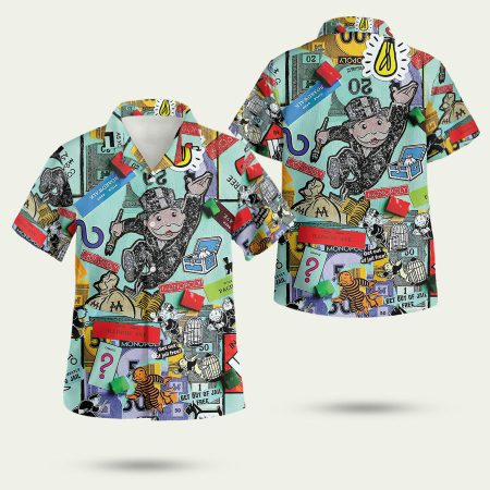 Monopoly Hawaiian Shirt