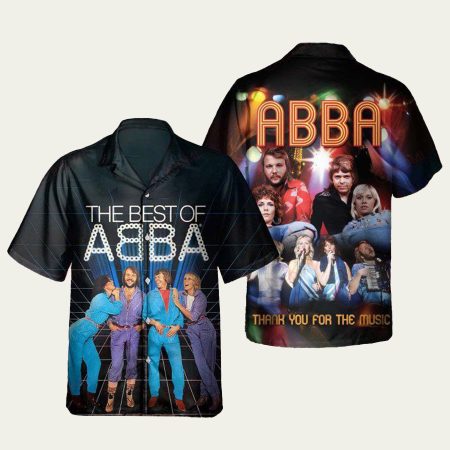 The Best Of Abba Thank You For The Music Hawaiian Shirt