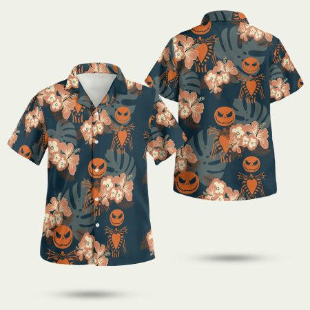 The Nightmare Before Christmas Tropical Hawaiian Shirt