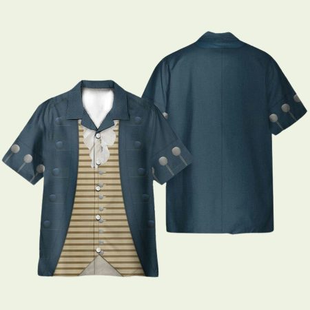 Thomas Jefferson Cosplay Costume Hawaiian Shirt