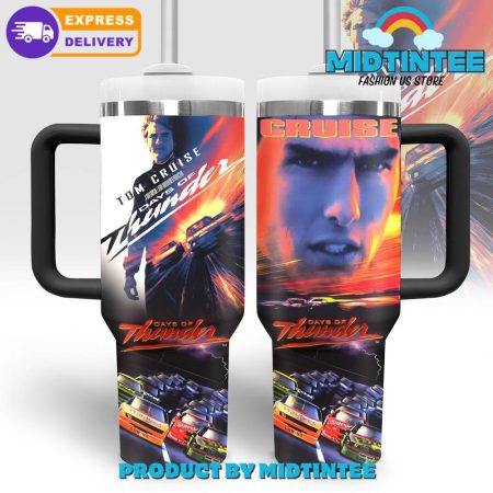 Tom Cruise Days Of Thunder   30oz or 40oz Tumbler With Handle HG