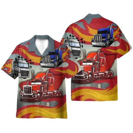 Truck Is The Best Retro Hawaiian Shirt