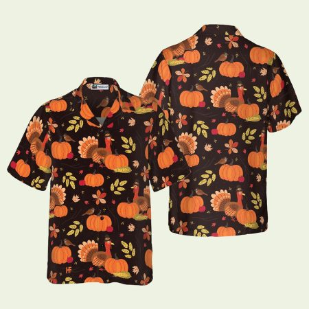 Turkey Thanksgiving Hawaiian Shirt