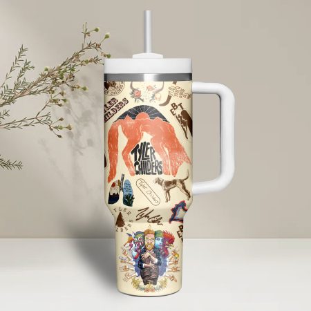 Tyler Childers 30oz or 40oz Stainless Steel Tumbler With Handle HG