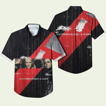 U2 Band Unreleased Rare Album Hawaiian Shirt